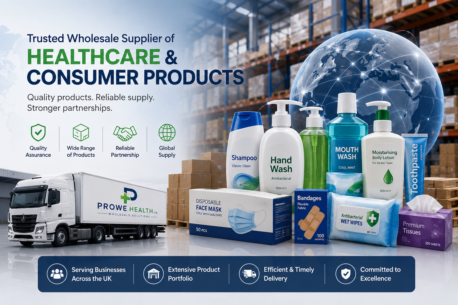 Healthcare and consumer products